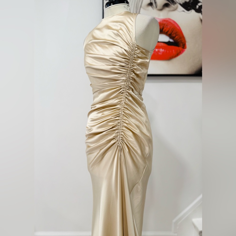 ALEJANDRA ALONSO ROJAS Ruched Tank Gown - Picture 6 of 11